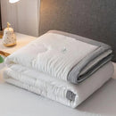 GobekUsa Cooling Cotton Quilt with Washable Core for Single Bed in Dorm