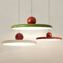 European Butterfly Pendant Light in Cream Metal