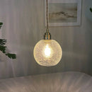 GobekUsa Glass Globe LED Pendant Light - Adjustable Modern Nordic Hanging Fixture