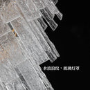 GobekUsa Crystal Chandelier: Postmodern LED Pendant Light for Home Decor