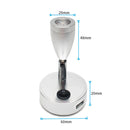 GobekUsa 12V LED Spotlight with USB Charger for Camper Van Trailer Bed Reading Light