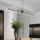 GobekUsa Dimmable LED Ceiling Chandelier: Modern Minimalist Lighting for Home and Office