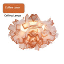 GobekUsa LED Flower Ceiling Pendant Lamp for Living Room Bedroom