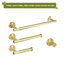 GobekUsa Brushed Gold Bathroom Accessories Set