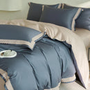GobekUsa Luxe Lace Bedding Set: 1000TC Egyptian Cotton Duvet, Sheet, Pillowcases