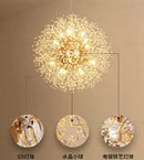GobekUsa Dandelion Chandelier: Nordic Living Room, Bedroom, Dining Room Decor & Shop Pendant