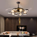 GobekUsa Kids Bedroom Ceiling Fan with Remote Control & LED Light