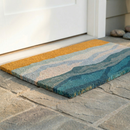 Shades of Sea - Blue Coir Doormat