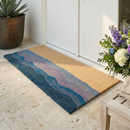 Shades of Sea - Blue Coir Doormat