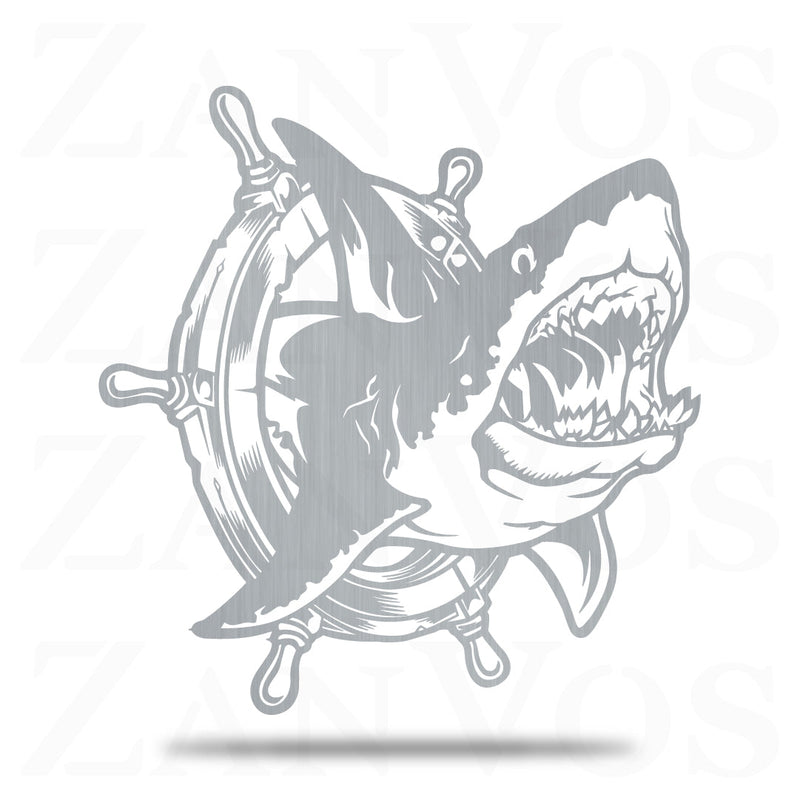 Shark Boat Wheel Nautical