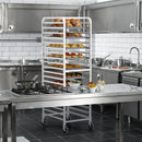 26 x 20 x 70 Inch 20 Sheet Aluminum Pan Rolling Bakery Rack by LJGDeals