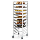 26 x 20 x 70 Inch 20 Sheet Aluminum Pan Rolling Bakery Rack by LJGDeals