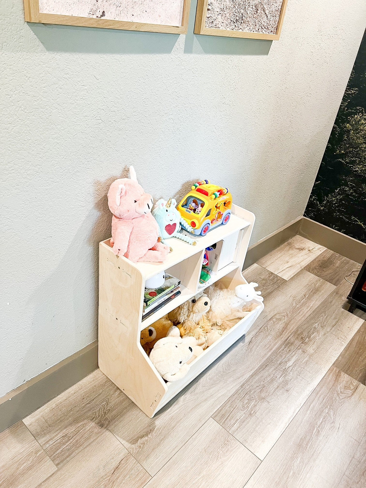 SHELBY- Toy Shelf + Storage Bin, photo 2 of 8