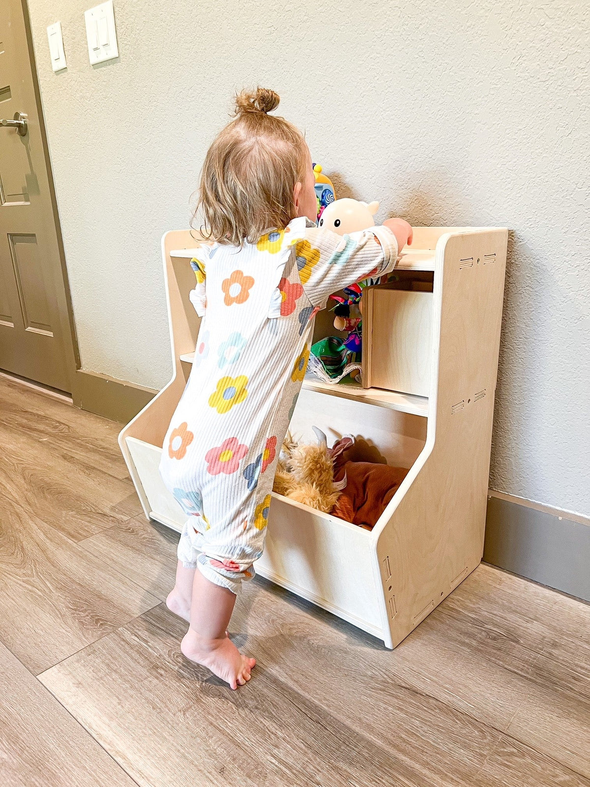 SHELBY- Toy Shelf + Storage Bin, photo 7 of 8