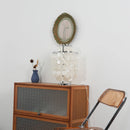 Round Shell Tiered Table Lamp