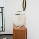 Round Shell Tiered Table Lamp