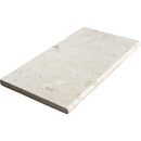 Shell Stone White Limestone 12"x24" Tumbled Pool Coping - Full TruckLoad