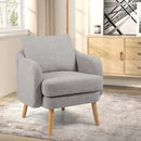 Sherpa Accent Chair Modern Living Room Chair with Seat Cushion by LJGDeals