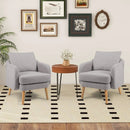 Sherpa Accent Chair Modern Living Room Chair with Seat Cushion by LJGDeals