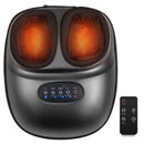 Shiatsu Foot Massager Machine with 2-Level Heat and Air Compression-Black by LJGDeals