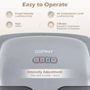 Shiatsu Foot Massager with 3-Level Deep Kneading and Air Compression by LJGDeals