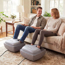 Shiatsu Foot Massager with 3-Level Deep Kneading and Air Compression by LJGDeals