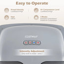 Shiatsu Foot Massager with 3-Level Deep Kneading and Air Compression by LJGDeals