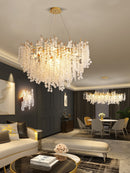 Shiro Noda Glass Coin Chandeliers