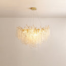 Shiro Noda Glass Coin Chandeliers
