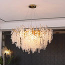 Shiro Noda Glass Coin Chandeliers