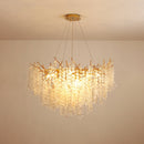 Shiro Noda Glass Coin Chandeliers