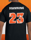 Brandon Manning Philadelphia Flyers NHL Hockey MANDOG T-Shirt (Dynasty Sports Exclusive) by Dynasty Sports & Framing