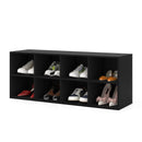8 Cubbies Shoe Organizer with 500 LBS Weight Capacity by LJGDeals