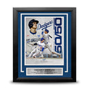 Shohei Ohtani 50-50 Season Record Los Angeles Dodgers 8" x 10" Framed Baseball Collage Photo by Dynasty Sports & Framing