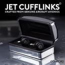 JET CUFFLINKS - CRAFTED FROM THE MIGHTY BOEING 747 by Concord Aerospace