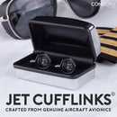 JET CUFFLINKS - CRAFTED FROM THE MIGHTY BOEING 747 by Concord Aerospace