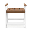 Shower Bench with Arms for Inside Shower Shaving Legs by LJGDeals