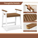 Shower Bench with Arms for Inside Shower Shaving Legs by LJGDeals