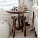 Adjustable Swivel Wooden Side Table by Decor Steals