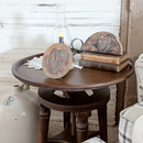Adjustable Swivel Wooden Side Table by Decor Steals
