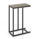 C-shaped Side Table with Heavy-duty Metal Frame by LJGDeals