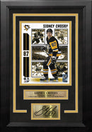 Sidney Crosby Pittsburgh Penguins 8" x 10" Framed Hockey Collage Photo with Engraved Autograph by Dynasty Sports & Framing