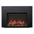 Sierra Flame 34 Inch Flush Mount Electric Fireplace Insert