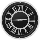13.5/17.5 Inch Silent Wall Clock with Silver Frame by LJGDeals