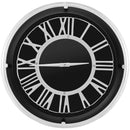 13.5/17.5 Inch Silent Wall Clock with Silver Frame by LJGDeals
