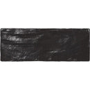 Black 2.5x8 Glossy Matte Subway Ceramic Tile (38 pack, 5.38 sq ft/case)