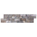 Silver Ledger 3D Panel 6"x24" Natural Travertine Wall Tile