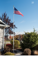 Titan Telescoping Flagpole | Made in USA | Lifetime Warranty by Flagman of America