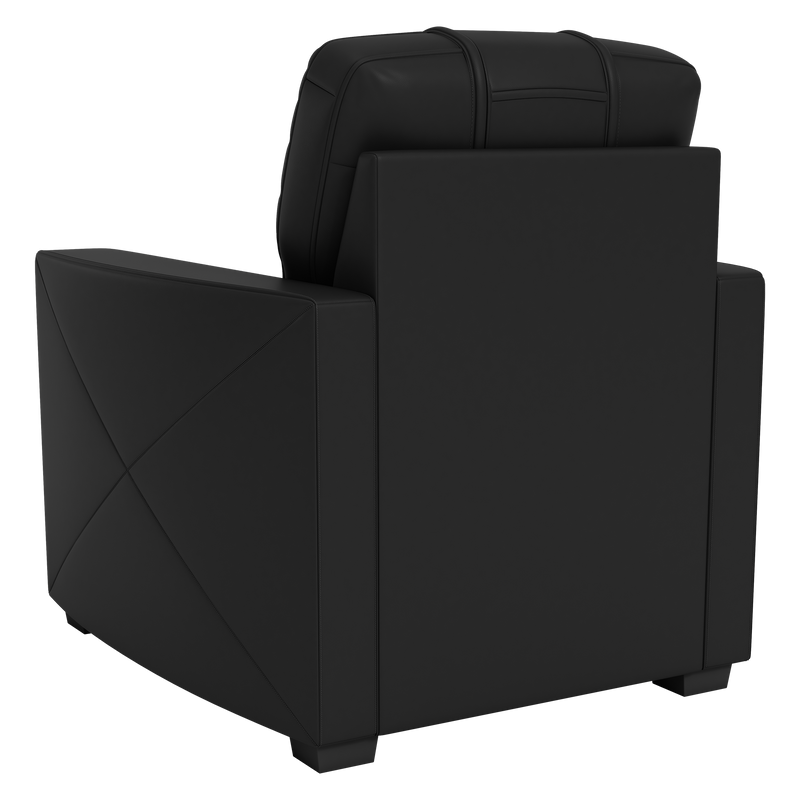 Silver Club Chair with Corvette C2 Logo