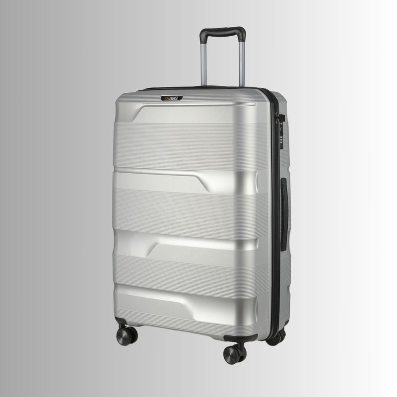 28-inch Silver Hardcase Roller Luggage